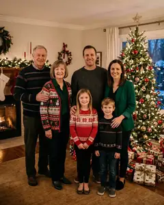 By the Christmas Tree example